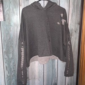 Crop sweater
